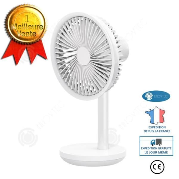 Bordsvärmare - INNOVTEC - Mini - Portabel - USB-laddning - 3 hastigheter