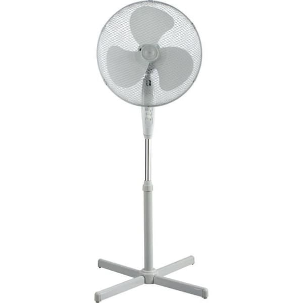 Set med 3 piedestalfläktar 40 cm- USED