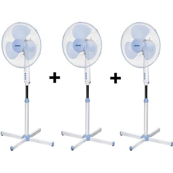 Fläkt - MPM - På stativ - Diameter 40 cm - 3 hastigheter - Tyst 60 dB- USED