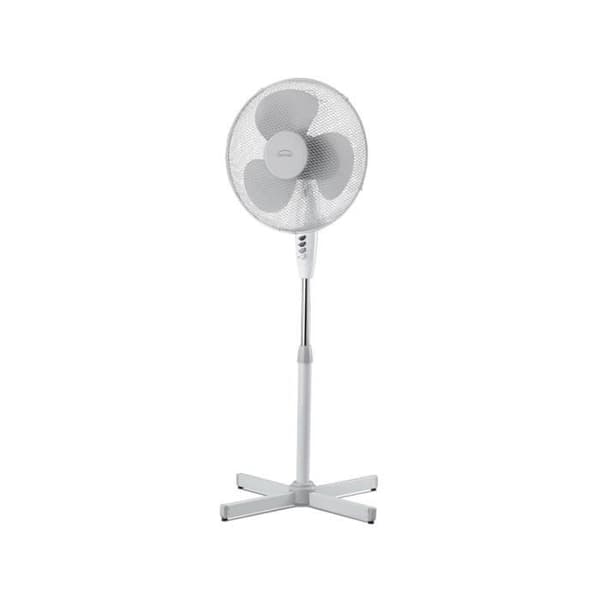 Oscillerande piedestalfläkt 40 cm - DOMAIR - FL40 II - 3 hastigheter - Tiltbar - Höjdjusterbar- USED