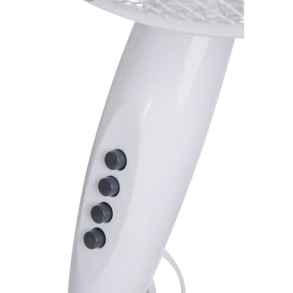 Piedestalfläkt - Mesko - MS7311 - Diameter 40 cm - 3 hastigheter - Tyst 60 dB- USED