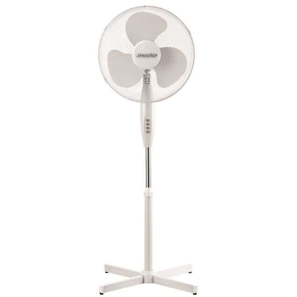Piedestalfläkt - Mesko - MS7311 - Diameter 40 cm - 3 hastigheter - Tyst 60 dB- USED