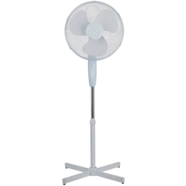 KLARBACH VS35062we Piedestalfläkt Vit 40 cm Ø 50 W[332]- USED