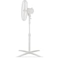 Miniatyrbild 2 av 4: OPTIMEO OVP-B40 piedestalfläkt - 3 hastigheter - Oscillation - Vit - 40 cm diameter- USED