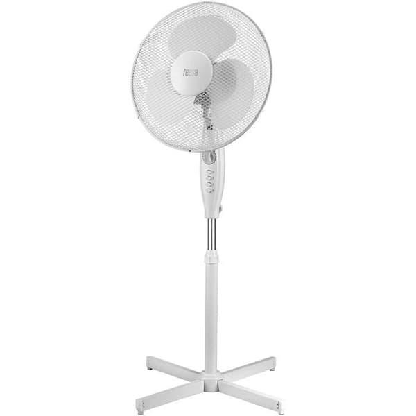 tsa8021 Golvfläkt med timer, vit[244]- USED