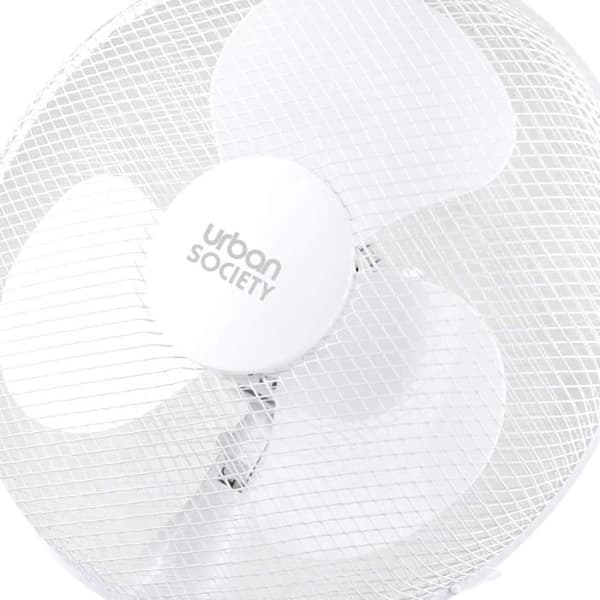 Golvfläkt - Urban Society - Modell 45W - Diameter 40 cm - 3 hastigheter - Vit- USED