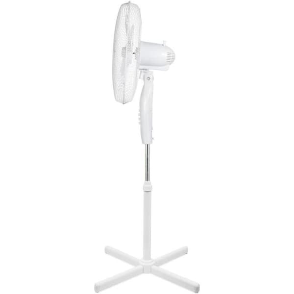 Golvfläkt - Urban Society - Modell 45W - Diameter 40 cm - 3 hastigheter - Vit- USED