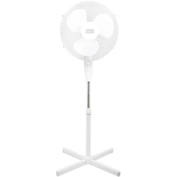 Golvfläkt - Urban Society - Modell 45W - Diameter 40 cm - 3 hastigheter - Vit- USED