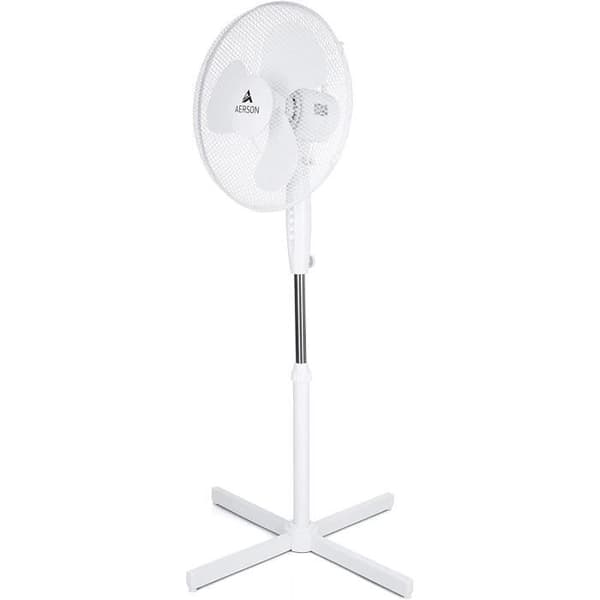 40cm piedestalfläkt | Fläkthöjd justerbar upp till 120 cm - högt luftflöde | 3 olika hastigheter | Fungera- USED