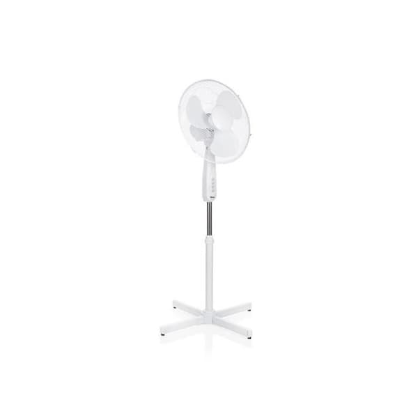 Tristar VE5948 Piedestal Fläkt - Vit - 3 hastigheter - oscillation 75 - luftflöde 2803 m³/h- USED