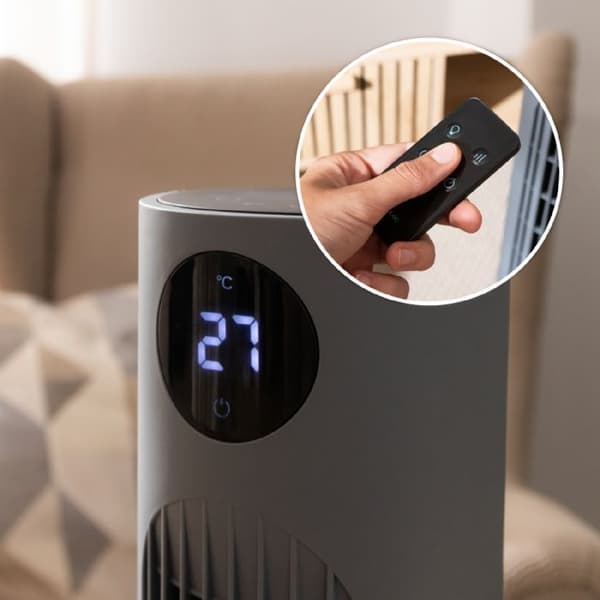Säuleventilator - Cecotec - EnergySilence 800 Skyline Smart - 60 W - 3 hastigheter - Fjärrkontroll