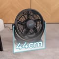 Miniatyrbild 4 av 5: Cecotec Industriell golvfläkt EnergySilence 1400 FloorFlow. 50W, Diameter 14 tum, 3 hastigheter, 5 aerodynamiska blad.