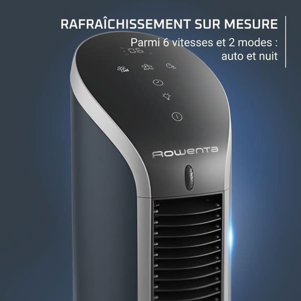 Rowenta Eole Compact, Kolumnfläkt, Intenst kylning VU6220F0