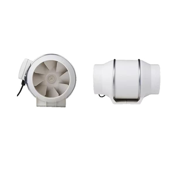 Kanavapuhallin, 220V, 35W - 140W Teho, 150PA - 380PA Paine,EU, 4 tuumaa