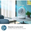 Miniatyrbild 3 av 3: Extra fläkt - PHILIPS - CX2050/00 - 738 m3/h - Vit