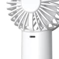 Miniatyrbild 2 av 5: Bärbar Fläkt 2 i 1 Batteri 4000mAh USB-C Laddning Ficklampa Akashi Vit