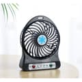 Miniatyrbild 4 av 4: Bärbar USB-fläkt - INNOVTEC - F95B - Tyst - 3 hastigheter - Integrerad LED