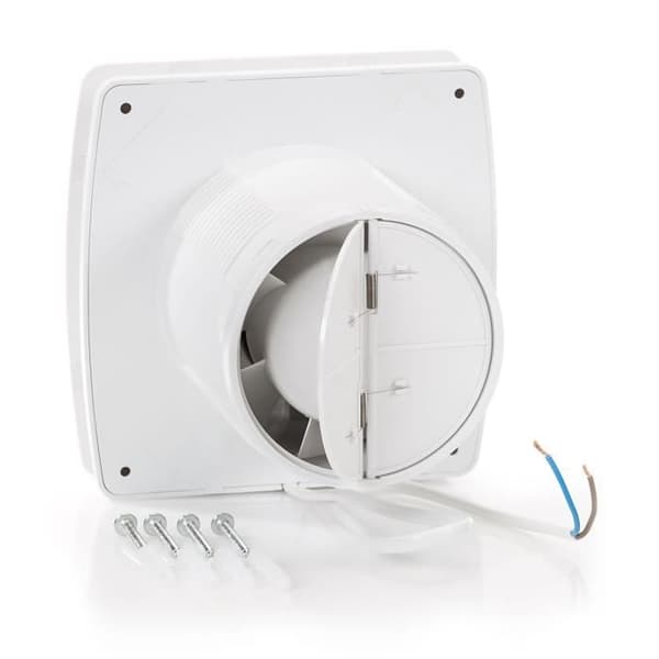 STERR - Tyst badrumsfläkt 100 mm / 4" – LFS100-Q