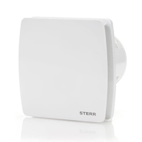 STERR - Tyst badrumsfläkt 100 mm / 4" – LFS100-Q