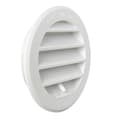 Miniatyrbild 1 av 4: Ventilation Vattentät ventilation i plast, rund, infälld, vit, diameter 96 mm - T8DRB