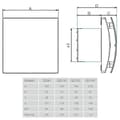 Miniatyrbild 3 av 4: Axialdammsugare diameter 90 mm - Aerauliqa - QD90 - 8 W - 55 m3-h