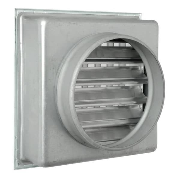 La Ventilazione La ventilation -y Inbyggt galler för eldstäder, aluminium, 200 x 200 mm - GCSIAL2020140