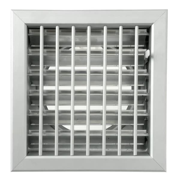 La Ventilazione La ventilation -y Inbyggt galler för eldstäder, aluminium, 200 x 200 mm - GCSIAL2020140