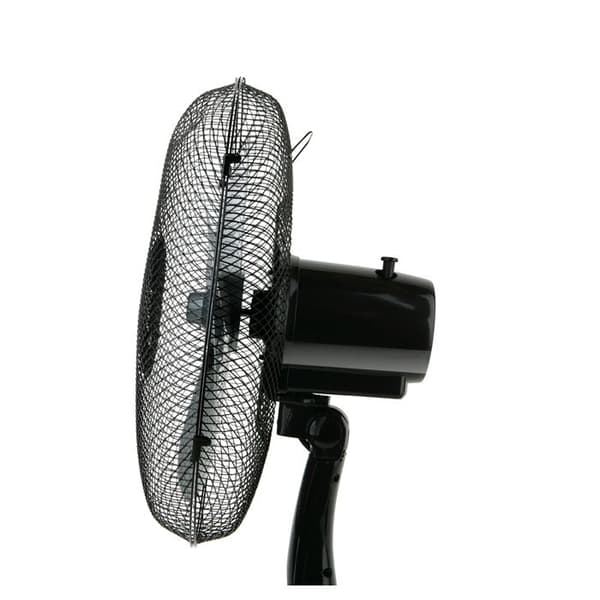 BLACK+DECKER BXEFP41E piedestalfläkt, 40W, 3 hastigheter, 3 blad, justerbar höjd, automatiskt oscillationssystem