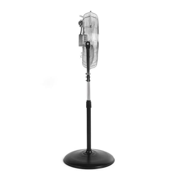 Orbegozo PWS - Industriell golvfläkt, effekt 130 W, 3 hastigheter, propellerdiameter: 50 cm, svart-silver.