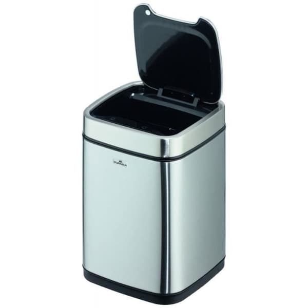 Automatisk papperskorg - Slitstark - 342023 - 6 liter - Silver - Kontaktlös funktion