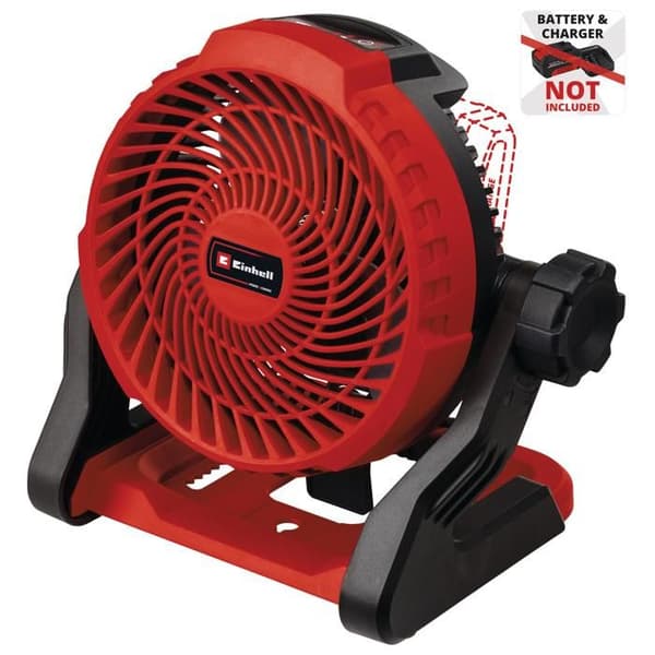 Einhell GE-CF 18/2200 Li Power X-Change Trådlös fläkt röd