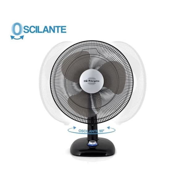 Skrivbordsfläkt - Orbegozo - TF 0144 - 40 cm - 3 hastigheter - Oscillation