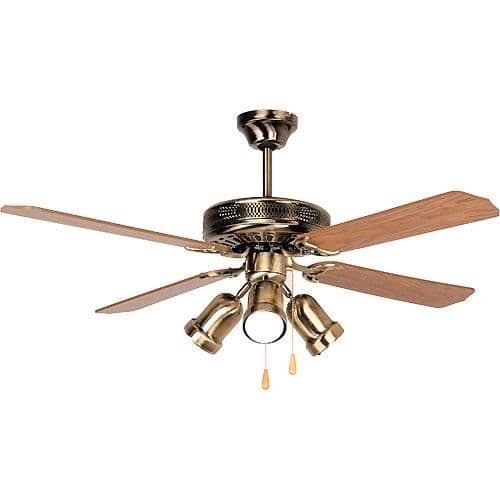 + VIND. CT-30132M LUZ 132 CM. gammalt guld 3 f