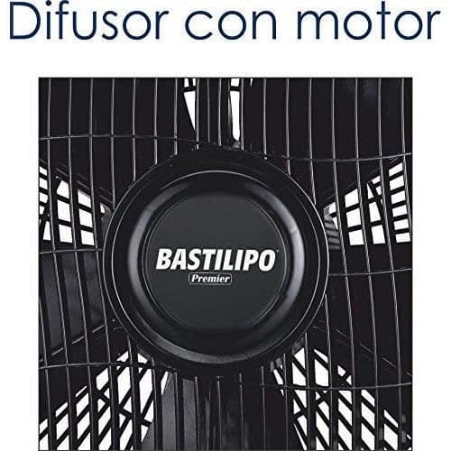 Bastilipo Zahara fläkt Typ Box med timer, 45 W, Svart - 2420