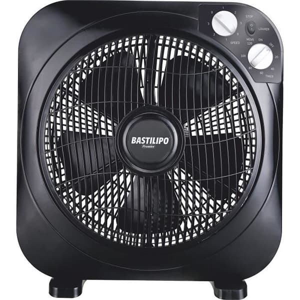 Bastilipo Zahara fläkt Typ Box med timer, 45 W, Svart - 2420