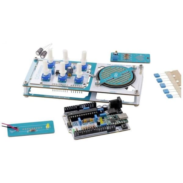 Elektroniskt kit - Arduino - Gör-ditt-UNO-Kit - Vit färg - 7630049203433