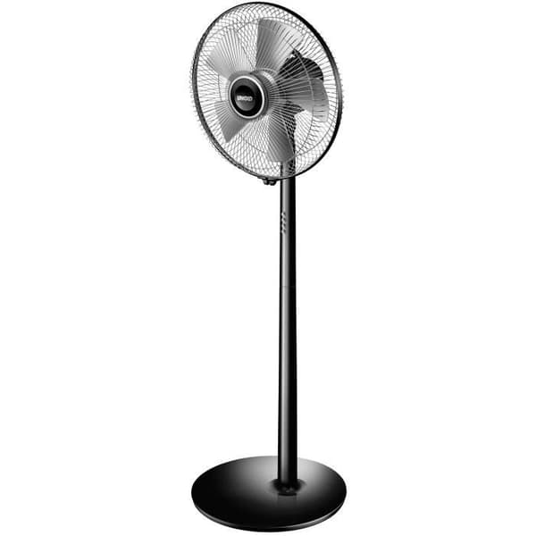 86825 STANDVENTILATOR SILVERLINE SVART UNOLD