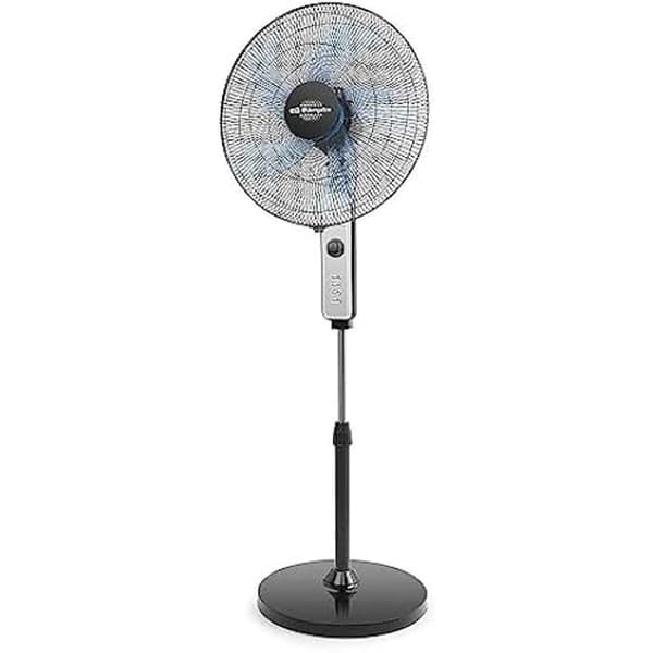 Stående fläkt - ORBEGOZO - Sf 1046 - 45 cm - Vit och röd - På stativ