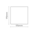 Miniatyrbild 4 av 4: Skydd för luftutsug EDM 08415 08413 17,5 x 17,5 cm