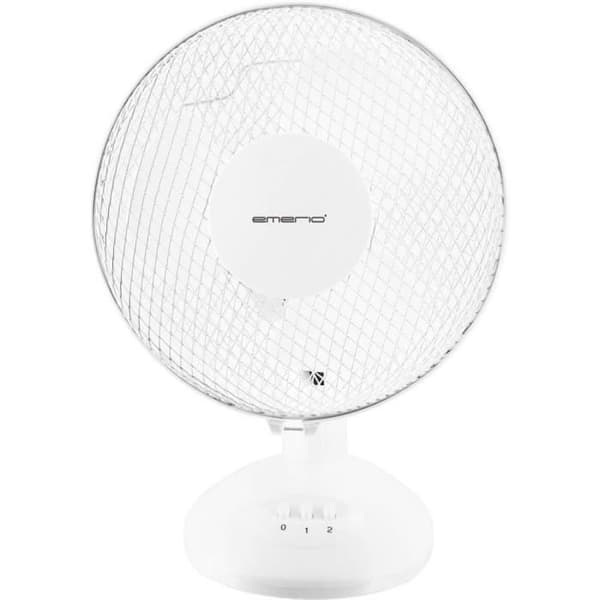 EMERIO FN-114201 Bordsfläkt 25 W (Ø x h) 23 cm x 36 cm Vit 1 st.