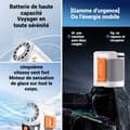 Miniatyrbild 3 av 4: INN Fläkt 5 hastigheter långvarigt batteri snabb kylning kan användas som extern batteriljus.