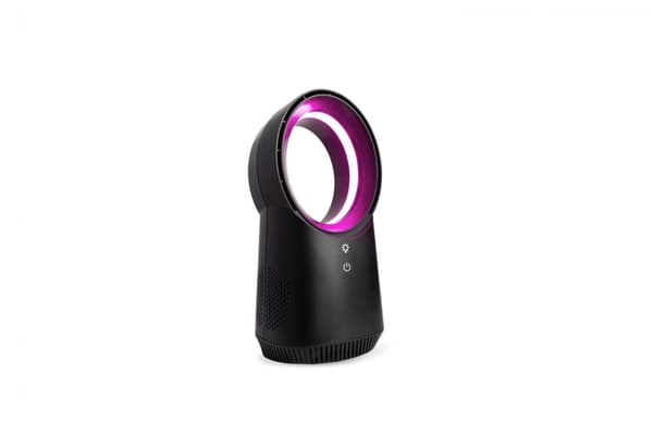 Nexxt Bladeless Fan Langaton tuuletin LED-valolla – 3 nopeutta