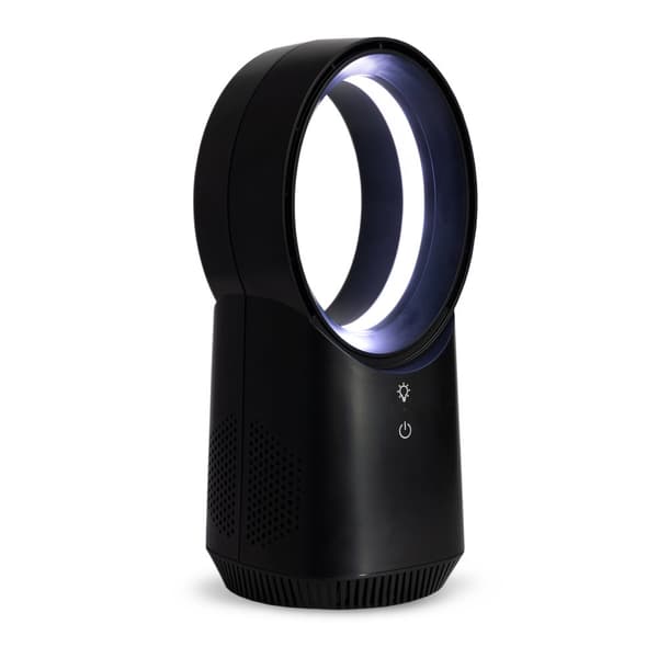 Nexxt Bladeless Fan Langaton tuuletin LED-valolla – 3 nopeutta