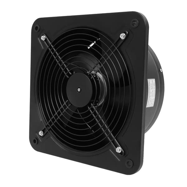 Extractor Fläkt, 150W Effekt, 2850 m³/h Luftflöde,svart
