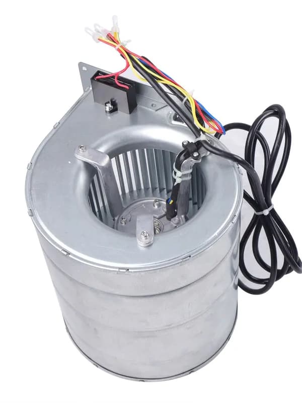 Centrifugalfläkt, 150W effektförbrukning, 1300RPM hastighet,EU, Silver