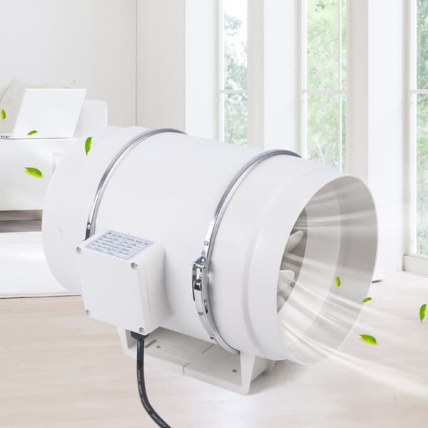 Radiaattorin tuuletin, 130W teho, 900 m³/h ilmamäärä, matala melutaso 43 dB