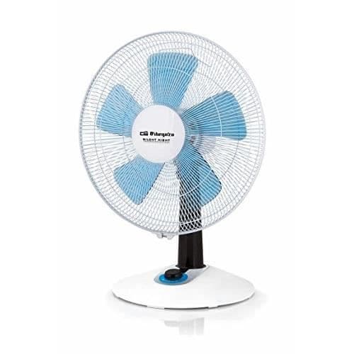 Orbegozo TF 0148 Tyst skrivbordsfläkt 2 hastigheter + Turbo + Tyst Diameter 40 cm Effekt 60 W TF 0148