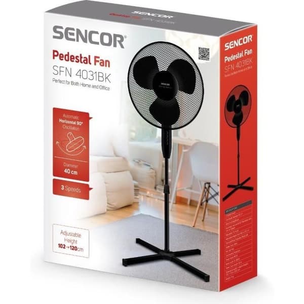 Stående fläkt - Sencor - SFN 4031BK