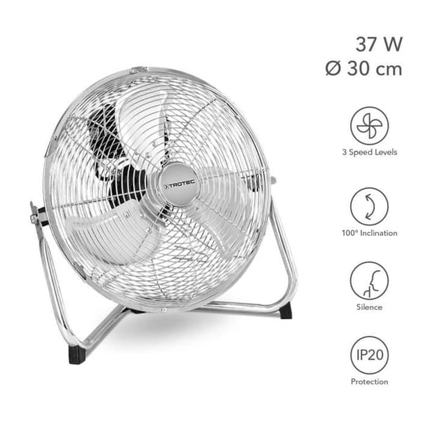 Golvvifta TVM 12 - TROTEC - 37 watt - 3 hastigheter - lutande 100°