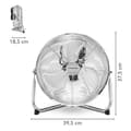 Miniatyrbild 4 av 4: Golvvifta TVM 12 - TROTEC - 37 watt - 3 hastigheter - lutande 100°